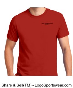 Adult T-Shirt (large logo on back) Design Zoom